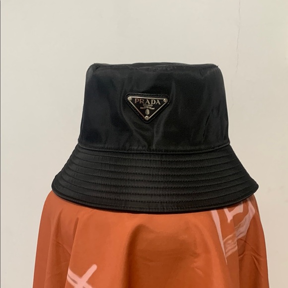 Prada Black Bucket Hat - Picture 1 of 7